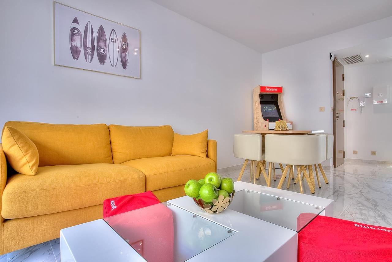 Luxury 4 Stars Apartment With 2 Terraces, Cannes Croisette Ngoại thất bức ảnh