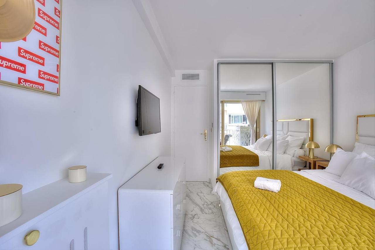 Luxury 4 Stars Apartment With 2 Terraces, Cannes Croisette Ngoại thất bức ảnh