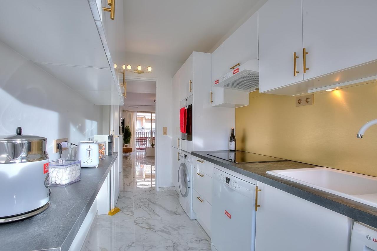 Luxury 4 Stars Apartment With 2 Terraces, Cannes Croisette Ngoại thất bức ảnh